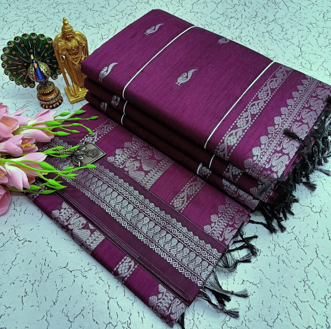 Kalyani Cotton Silk Saree