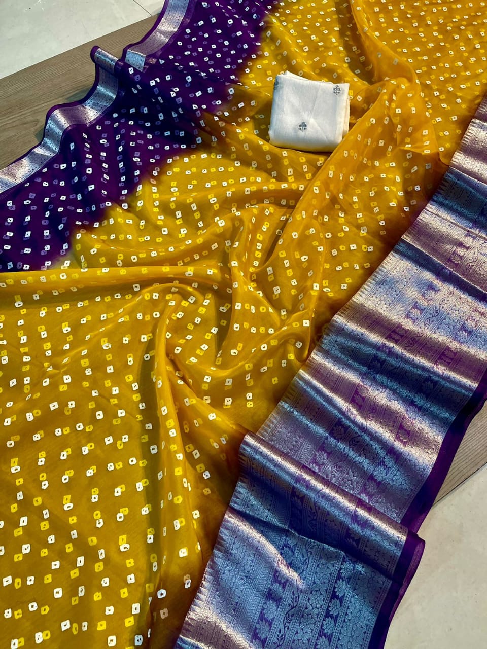 Kanchi Organza Saree