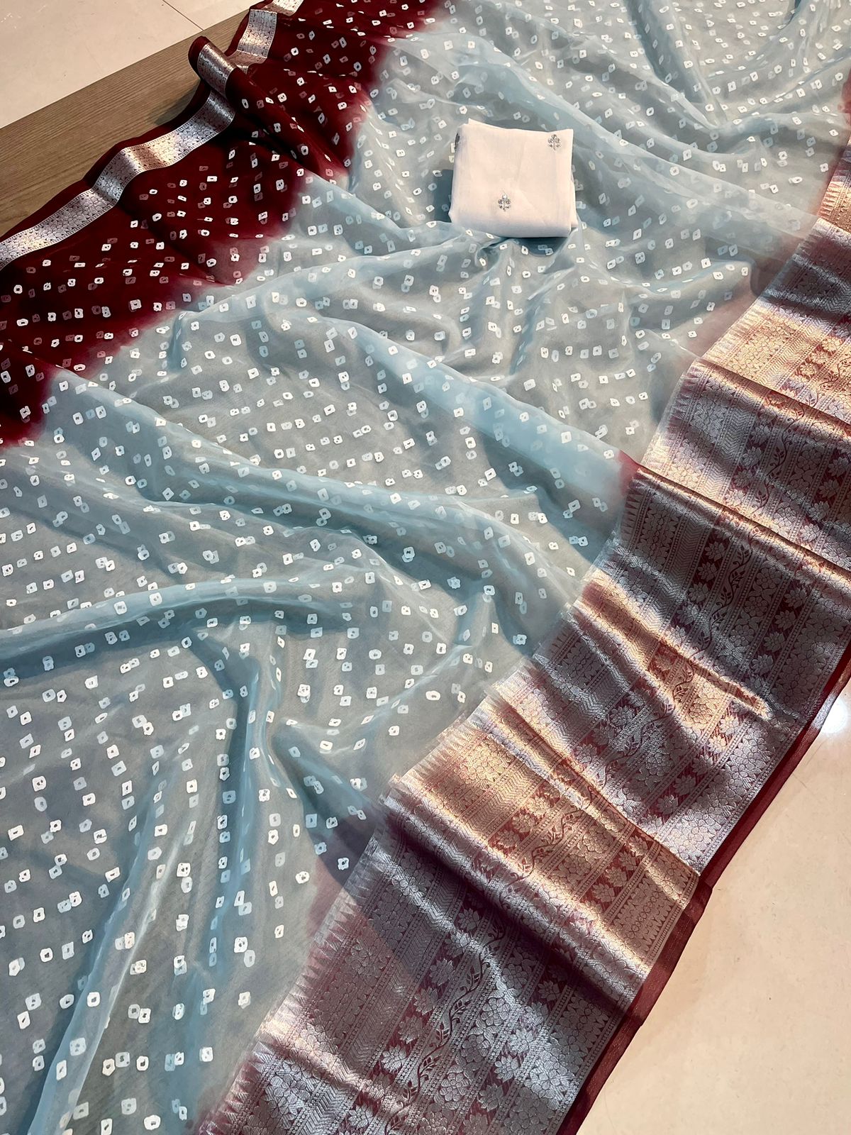 Kanchi Organza Saree