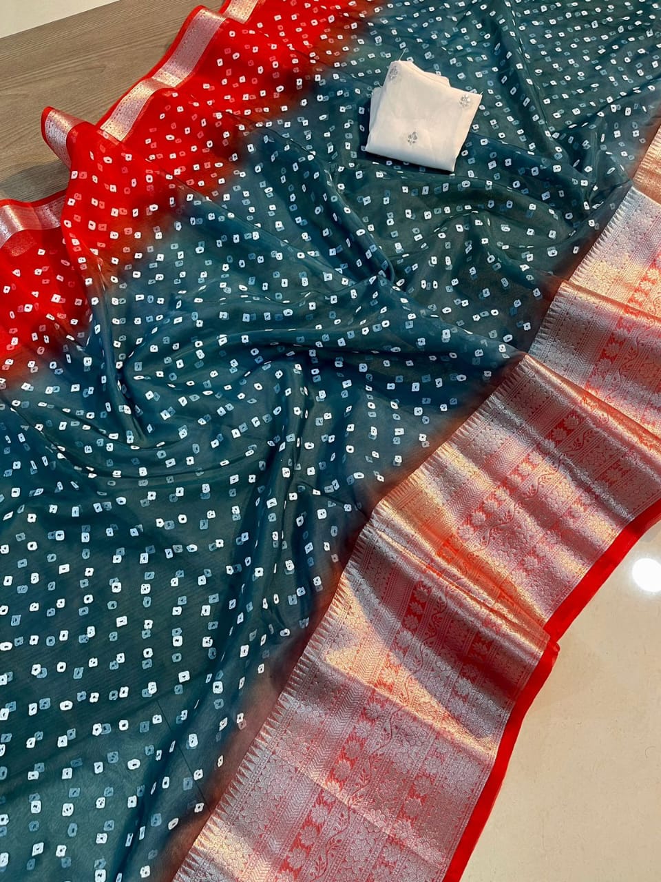 Kanchi Organza Saree