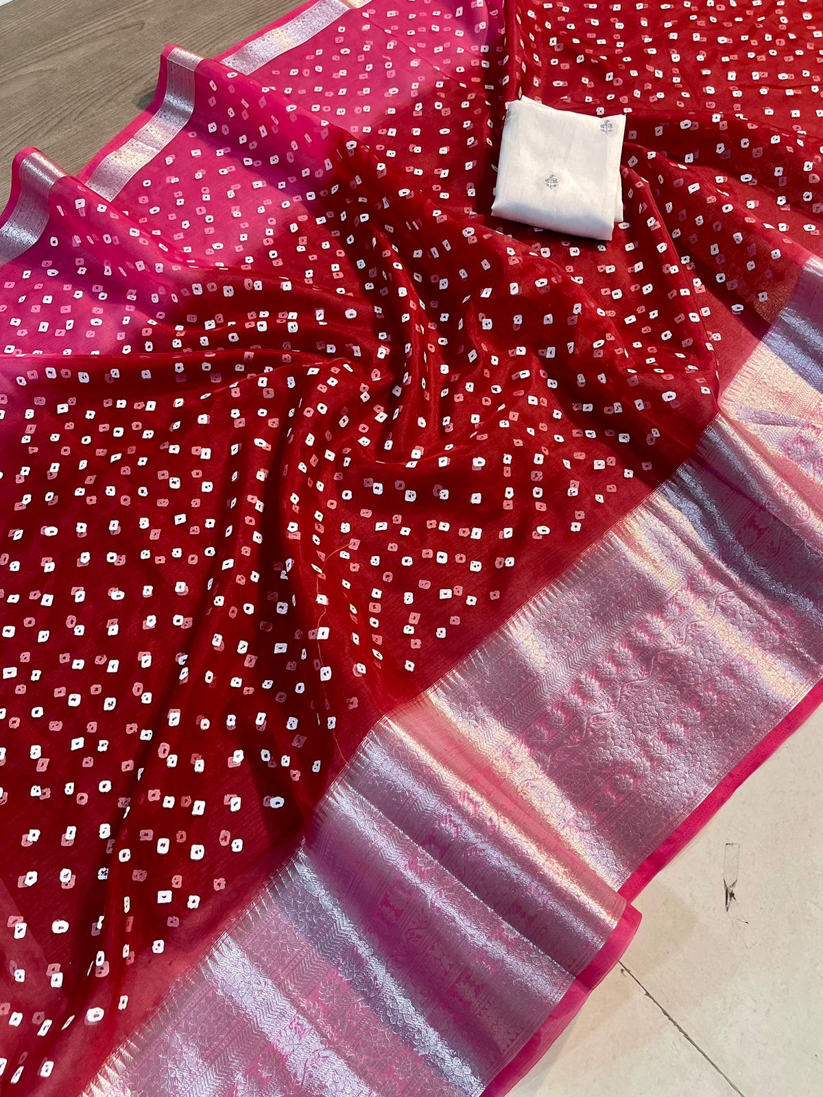 Kanchi Organza Saree
