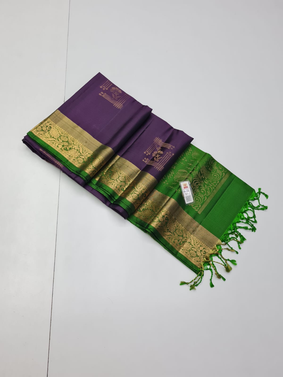 Kanchipuram Pure Jacquard Border Soft Silk Saree