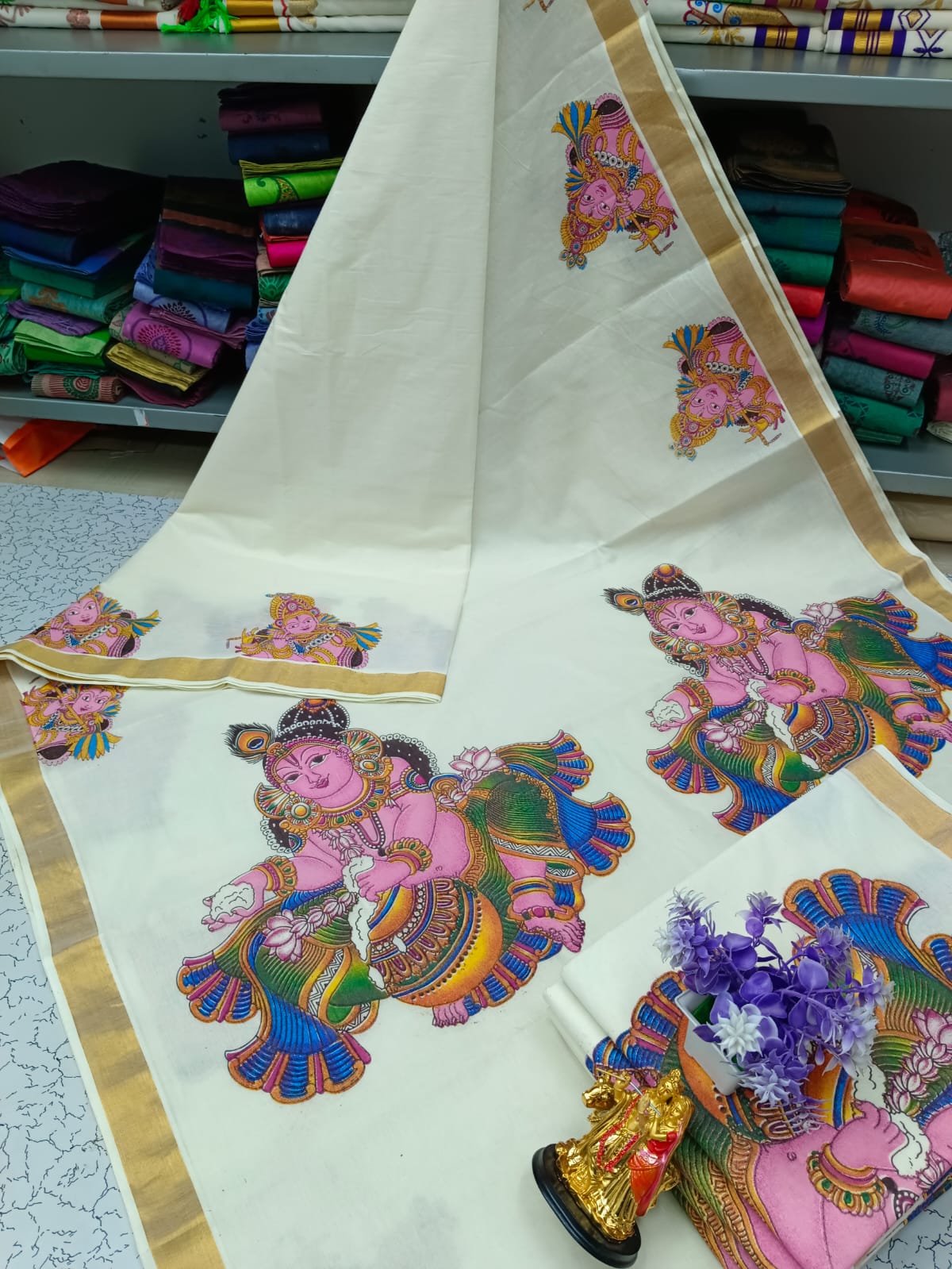 Kerala Cotton Saree