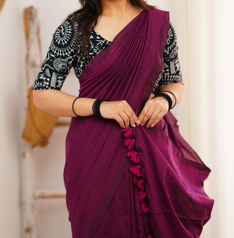Khadi Cotton Saree