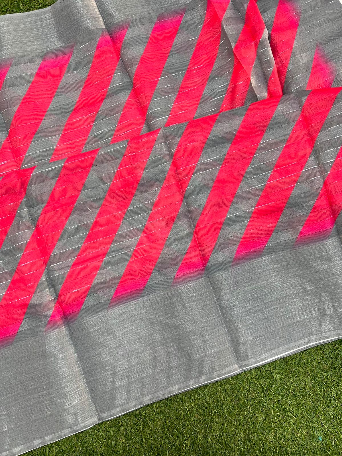 Laheriya Soft Jute Silk Saree