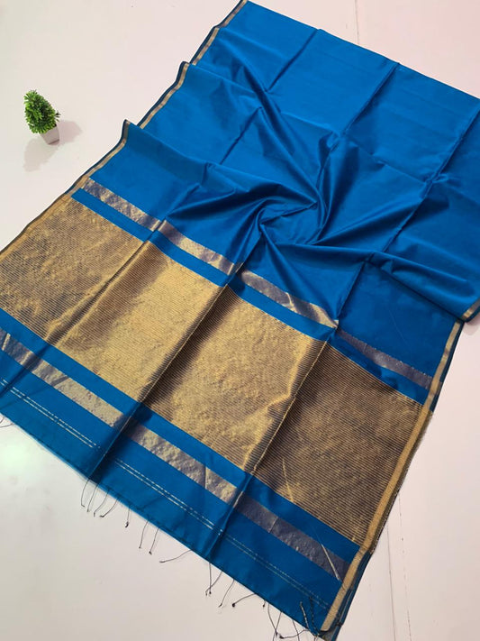 Maheshwari Handloom Silk Cotton Saree