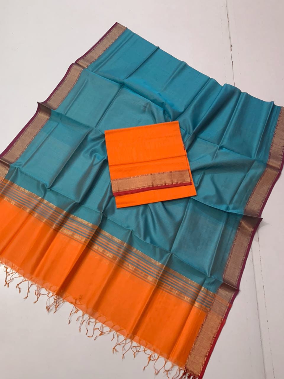 Maheshwari Silk Cotton Salwar Material