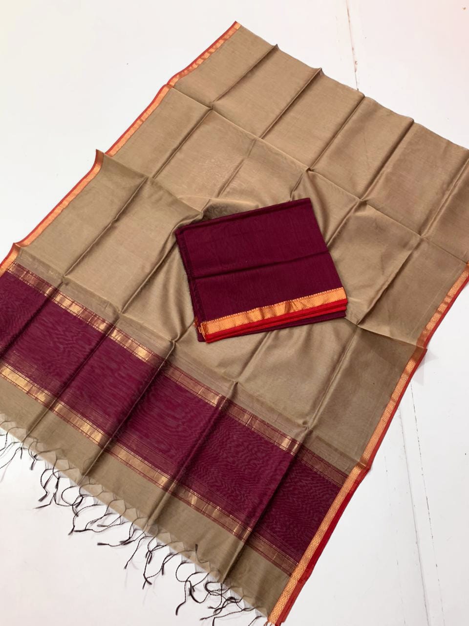 Maheshwari Silk Cotton Salwar Material