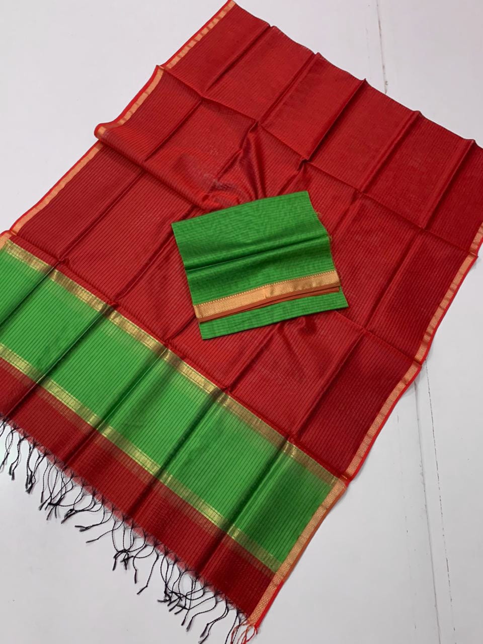 Maheshwari Silk Cotton Salwar Material