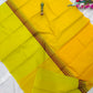 Mangalagiri cotton two colours middle temple thread border plain saree