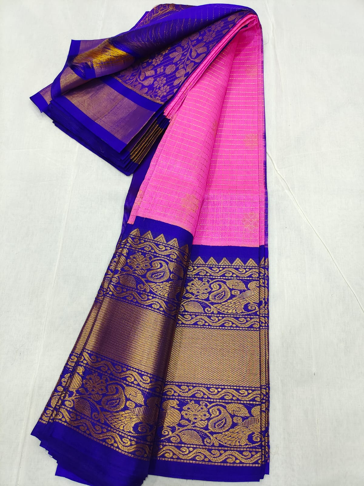 Kuppadam pattu kanchi border saree