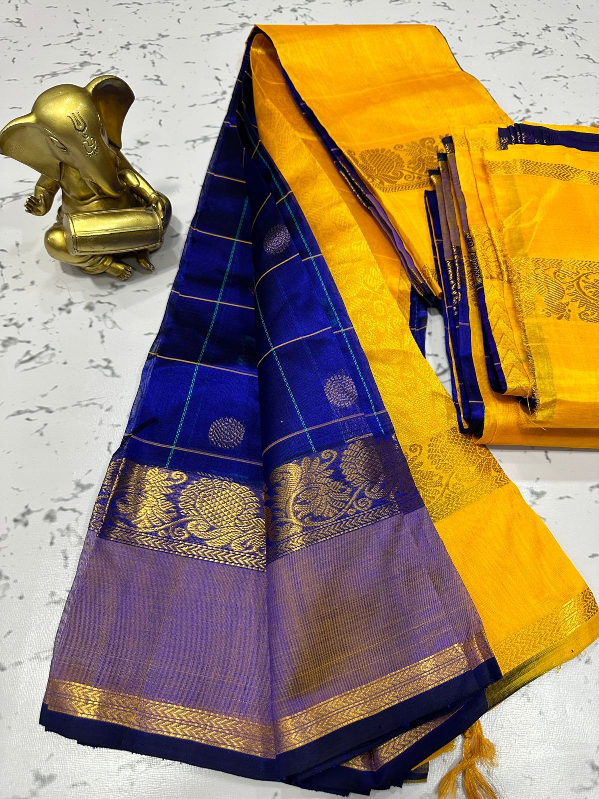 Mangalagiri pure kuppatam pattu(silkcotton) saree