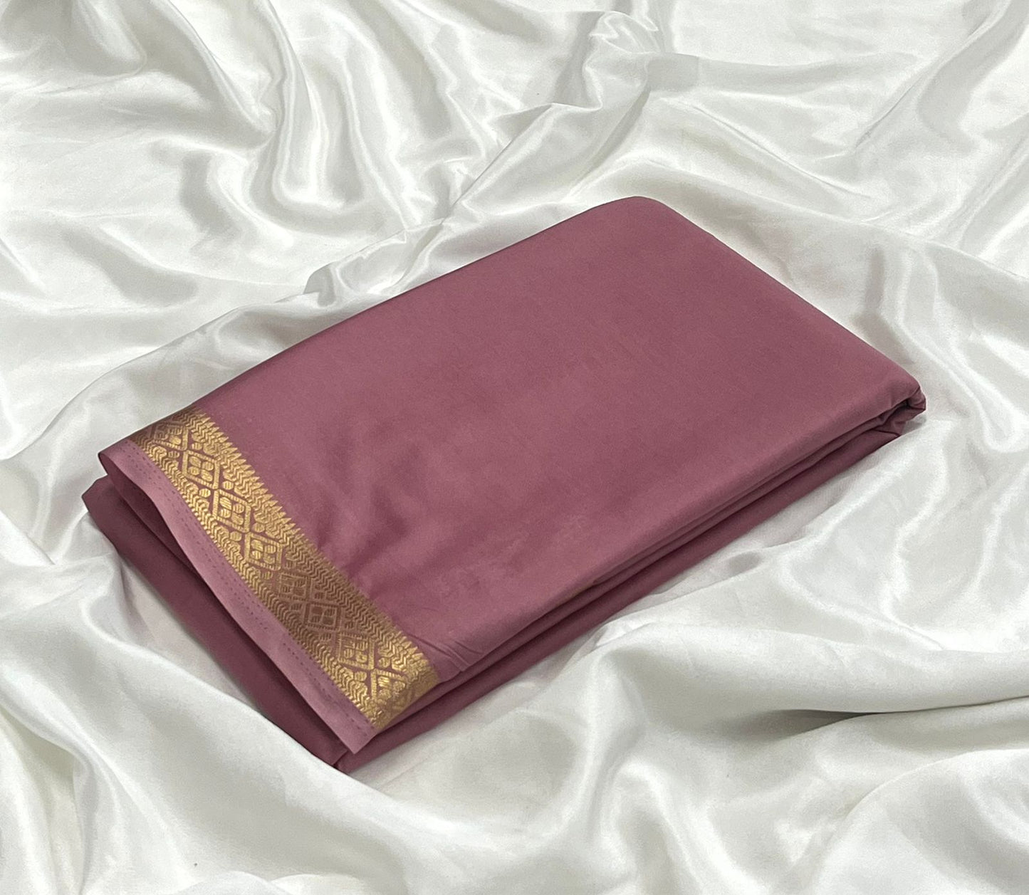 Mysore Semi Crepe Silk Saree