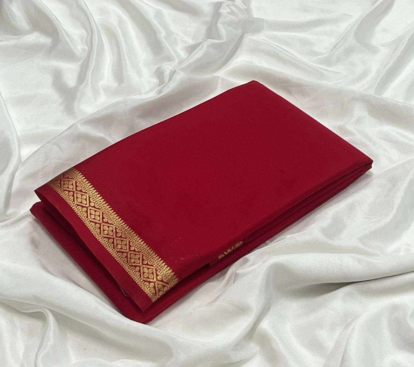 Mysore Semi Crepe Silk Saree