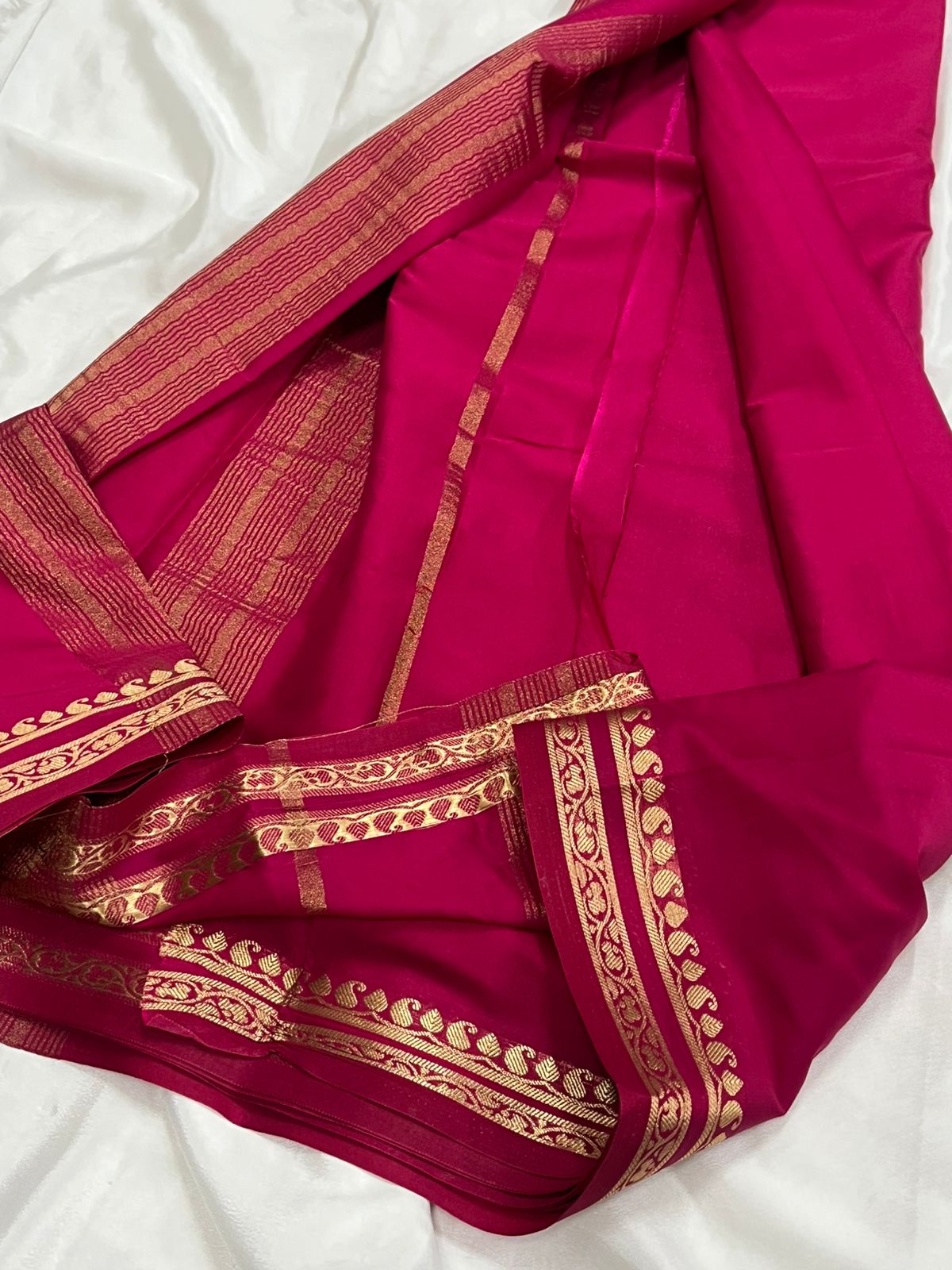 Mysore Semi Crepe Silk Saree