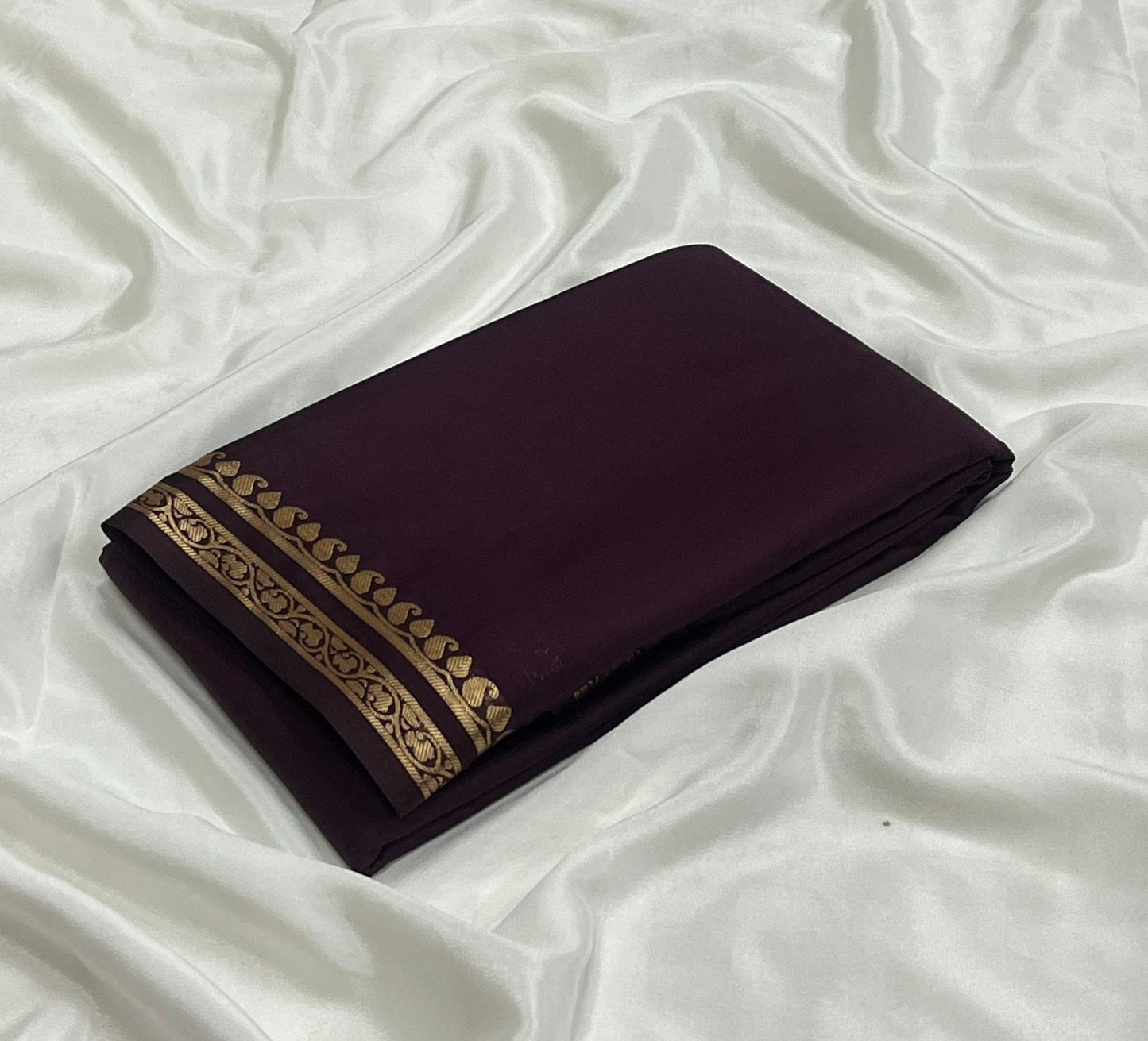 Mysore Semi Crepe Silk Saree
