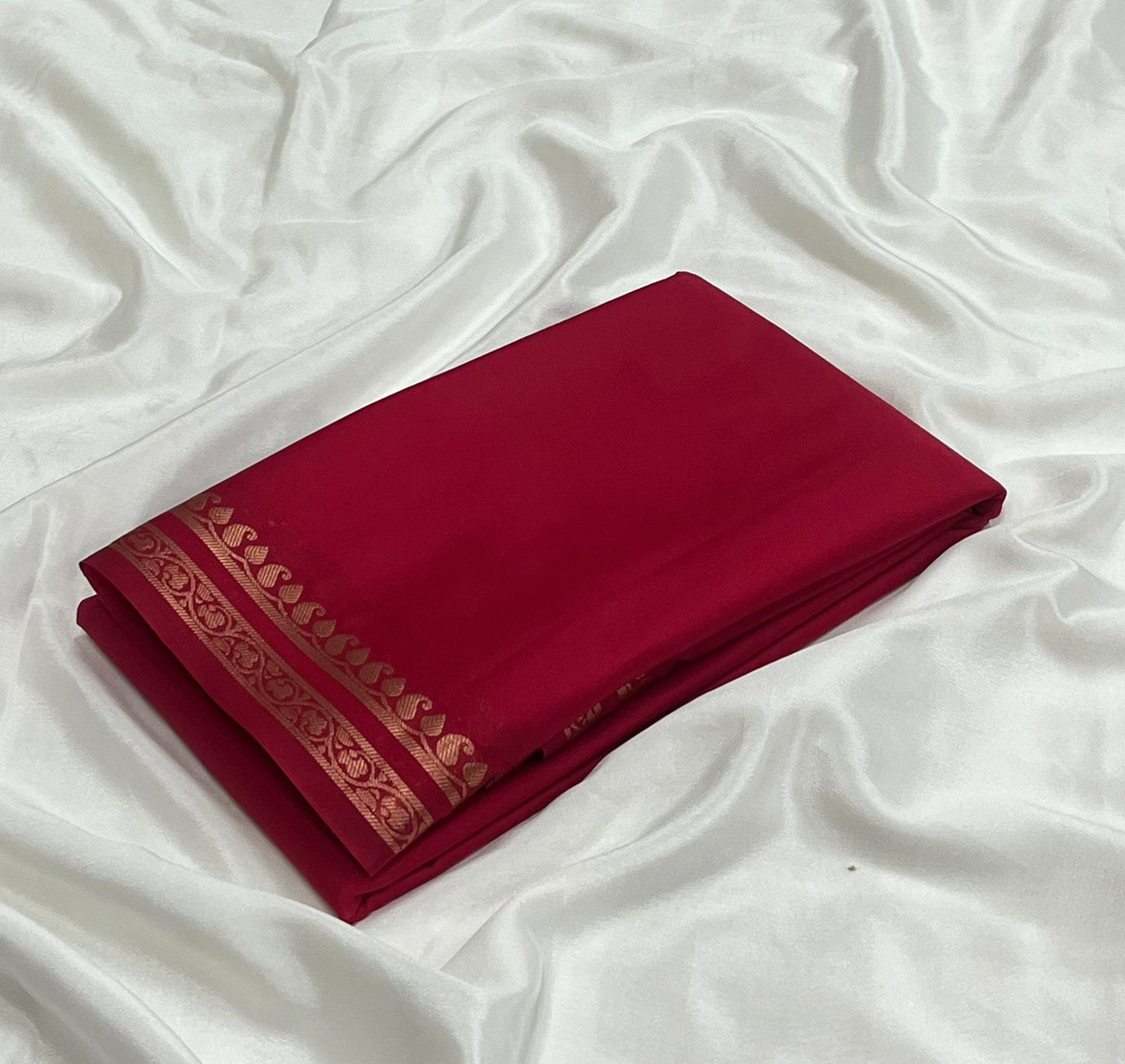 Mysore Semi Crepe Silk Saree