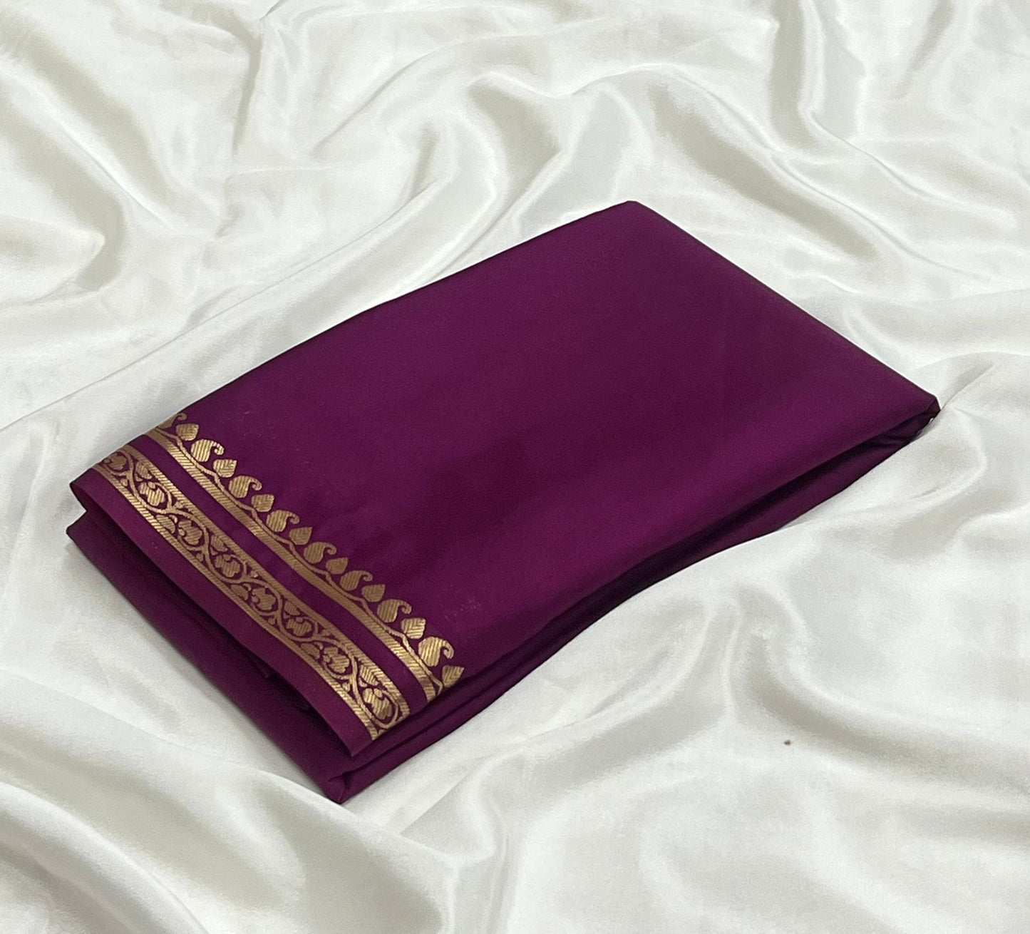 Mysore Semi Crepe Silk Saree