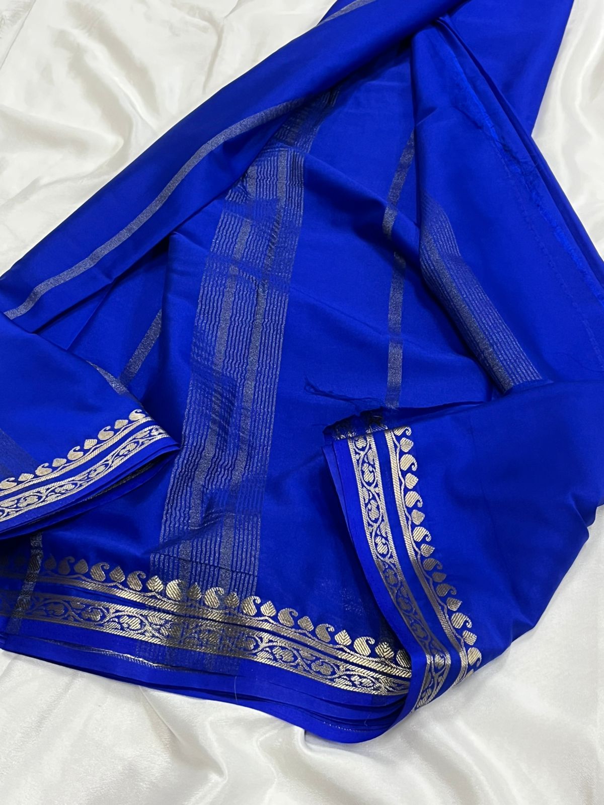 Mysore Semi Crepe Silk Saree