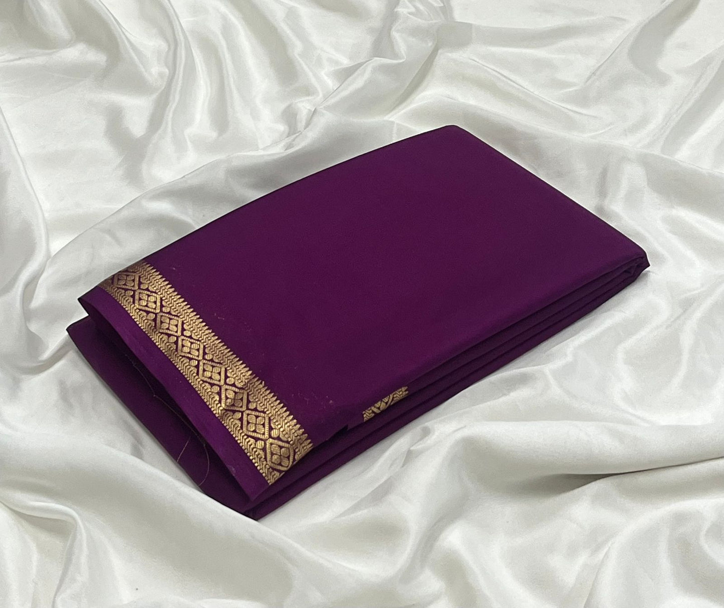 Mysore Semi Crepe Silk Saree