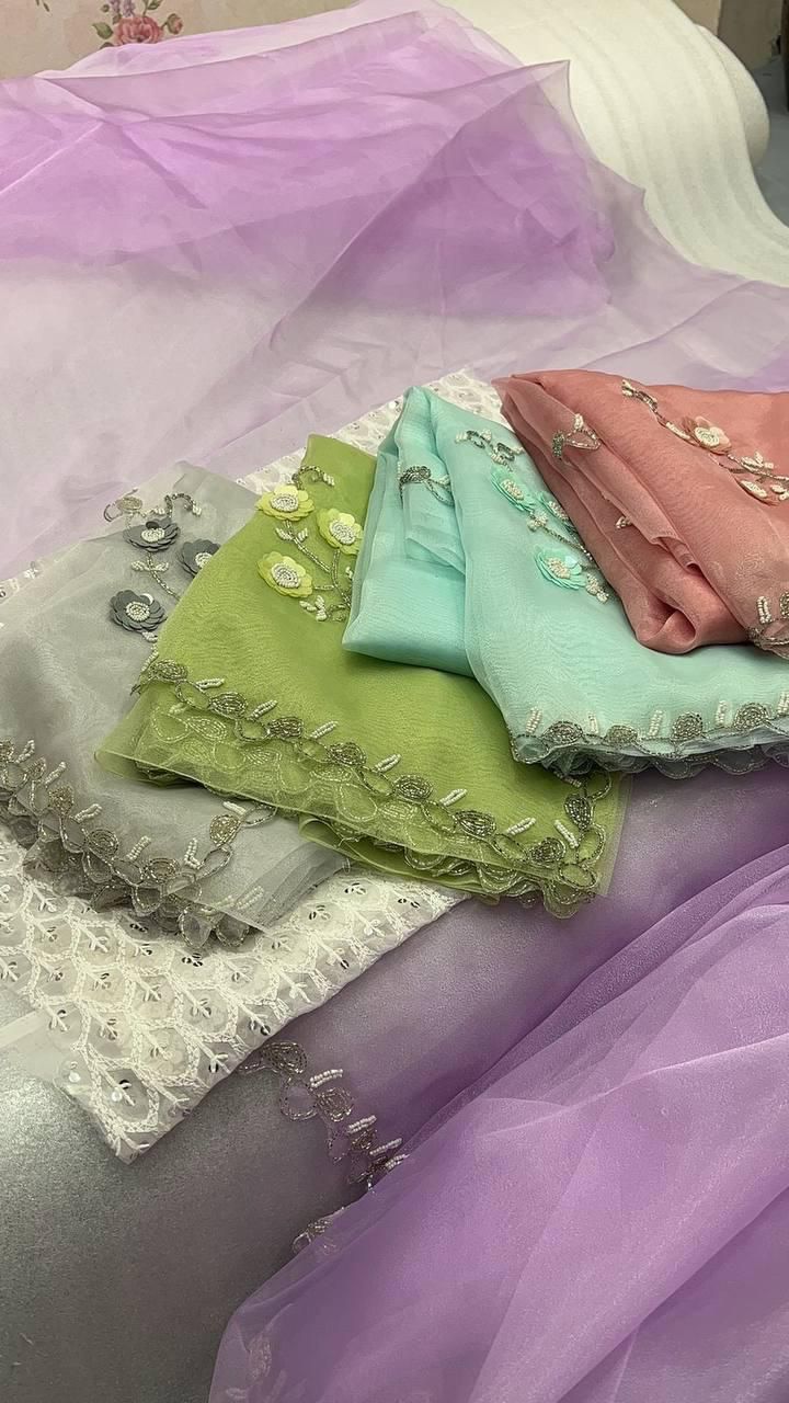 Organza Silk Saree