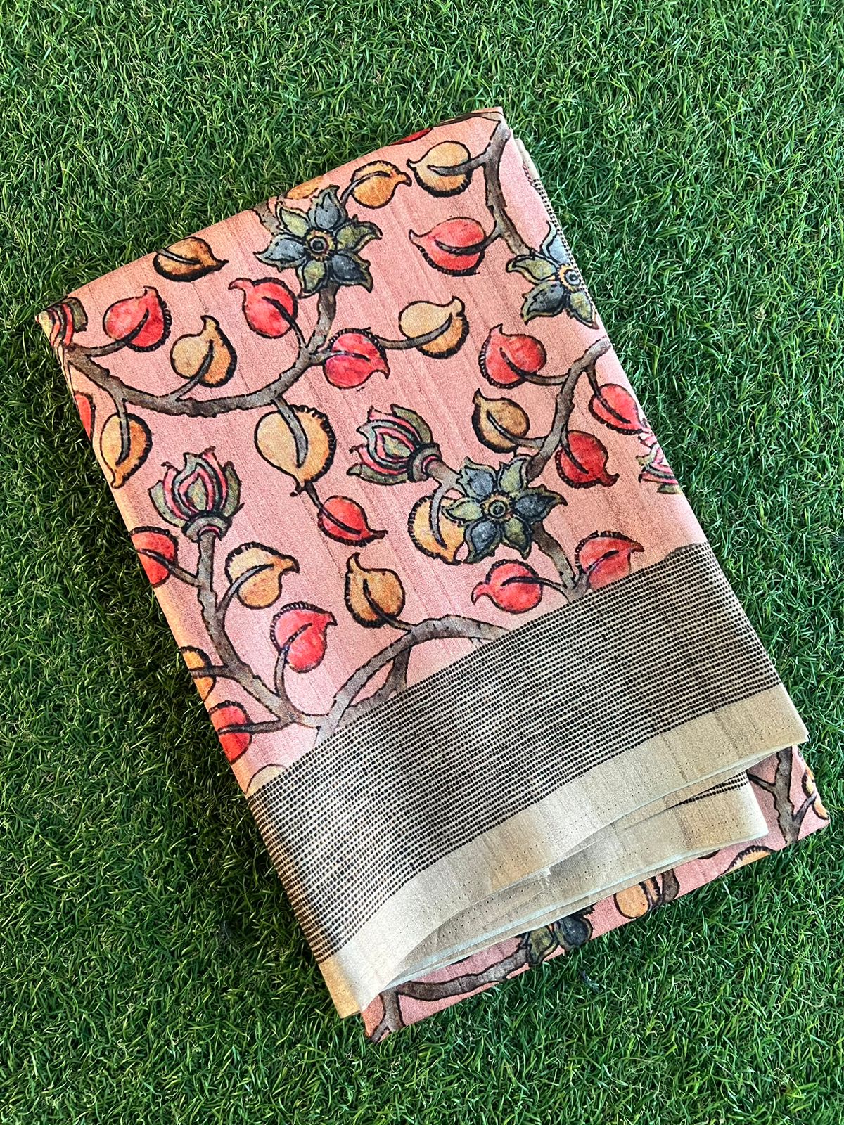Pashmina silk saree