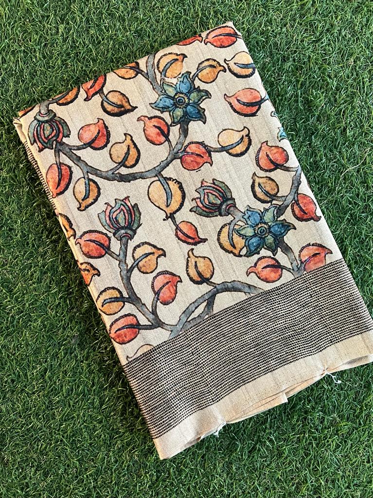 Pashmina silk saree