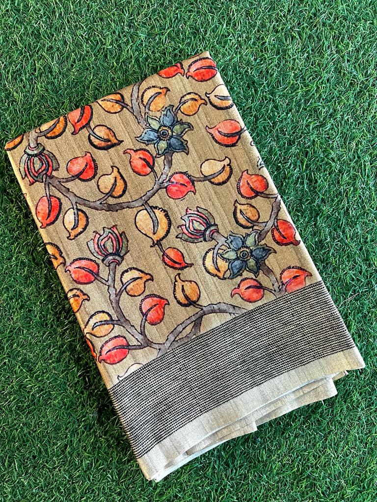 Pashmina silk saree