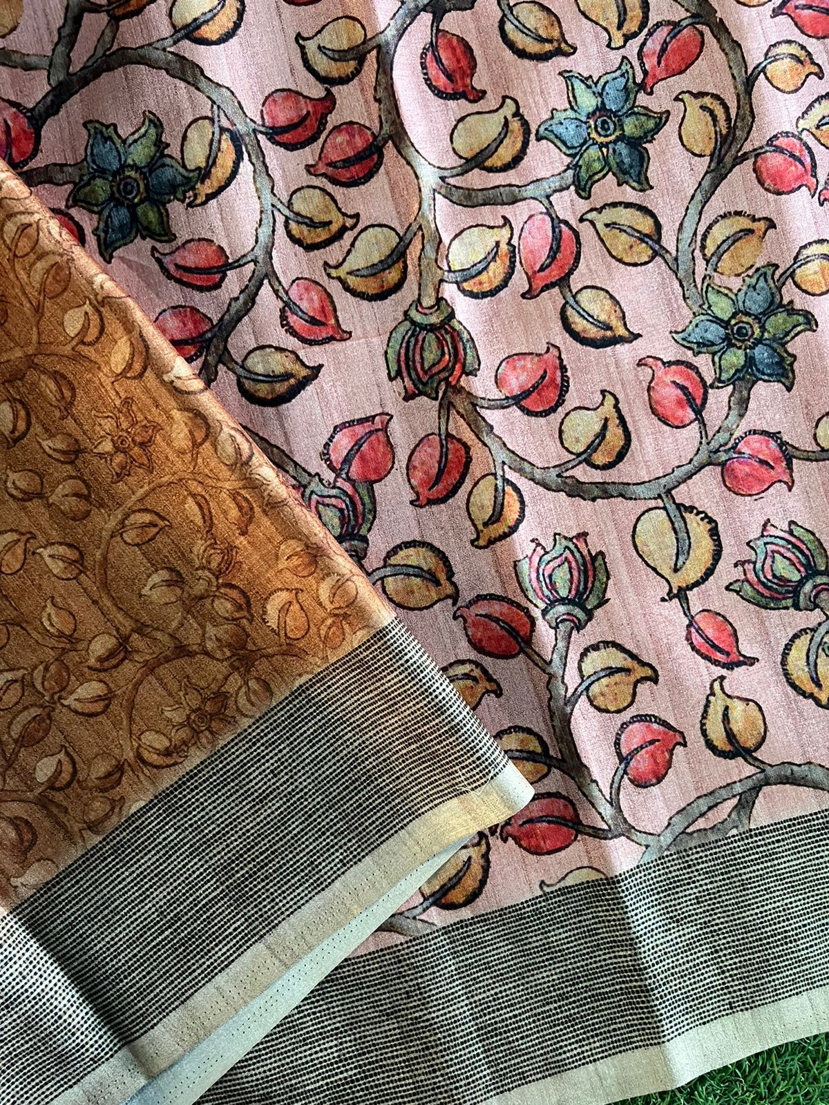 Pashmina silk saree