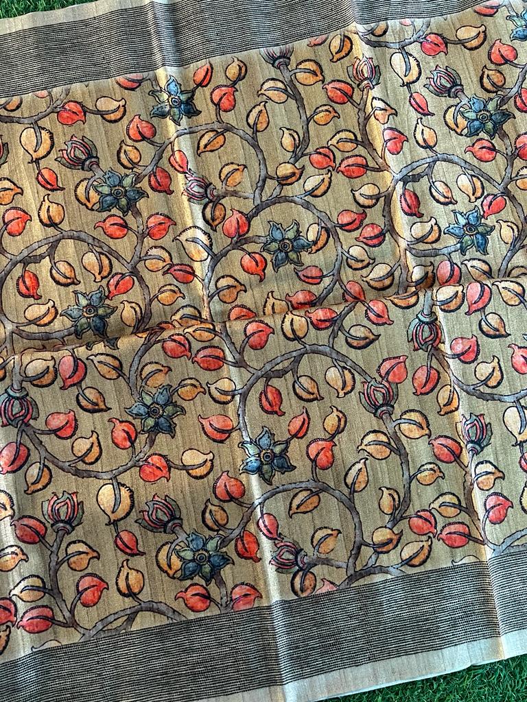 Pashmina silk saree