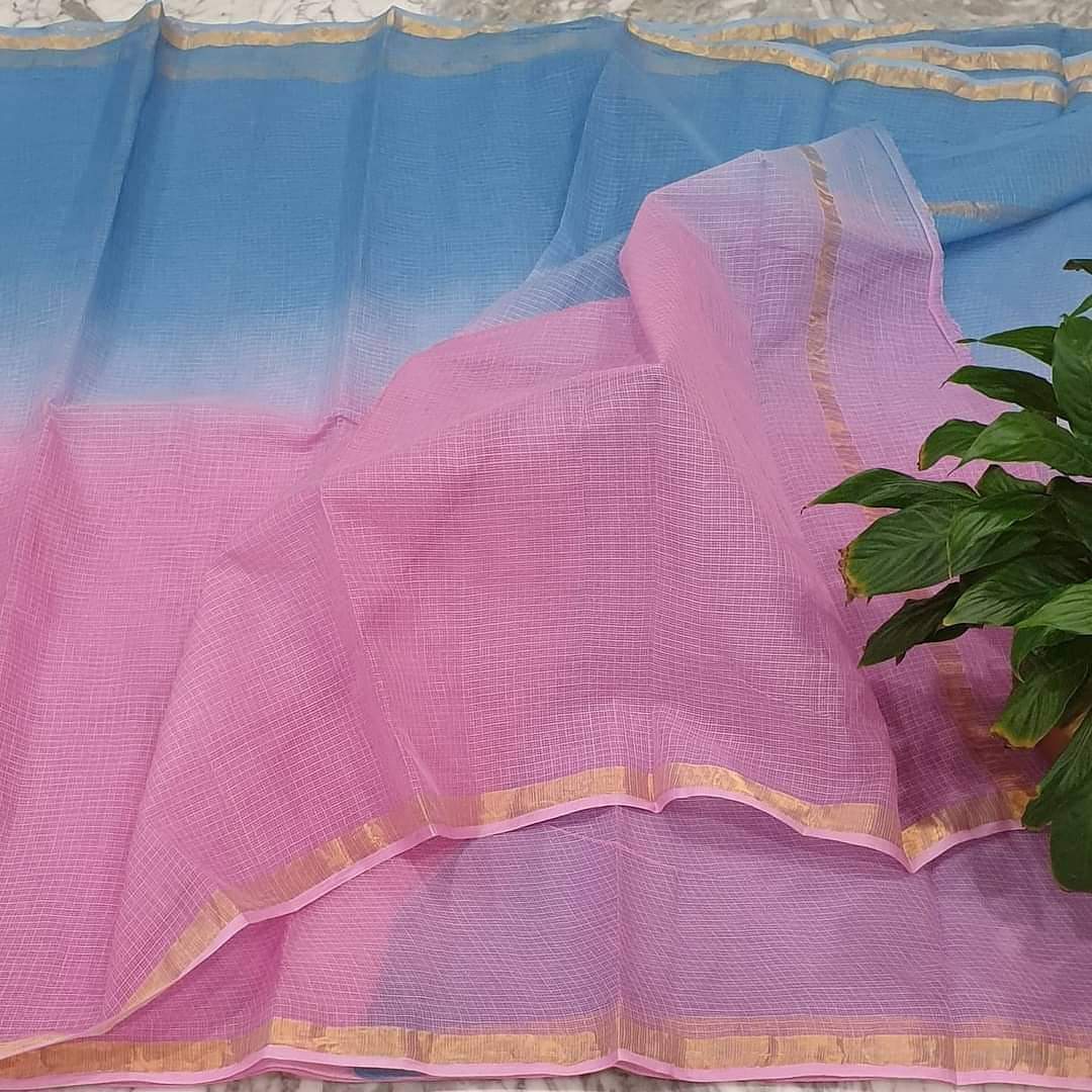 Pure cotton kota multidye saree