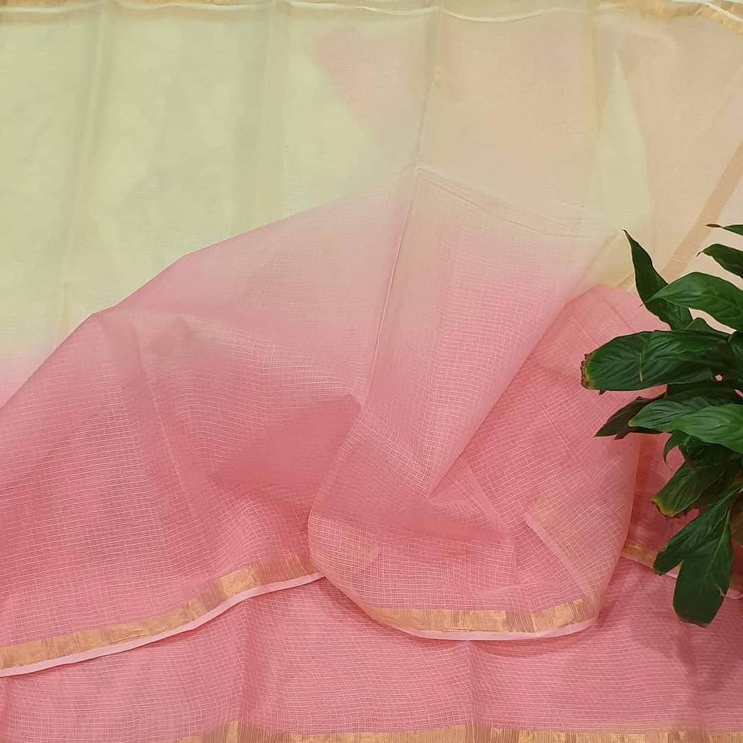 Pure cotton kota multidye saree