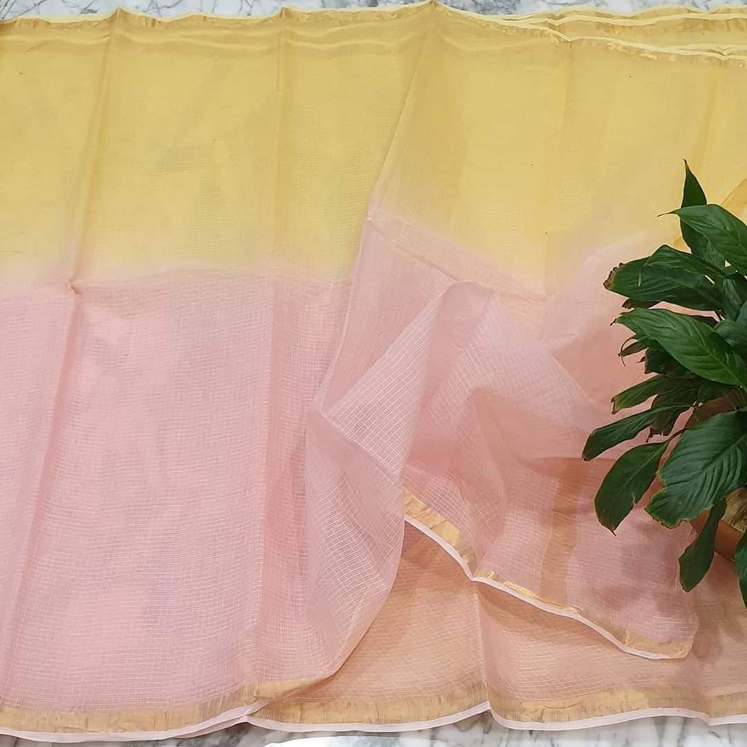Pure cotton kota multidye saree