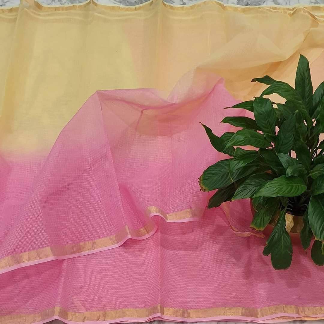 Pure cotton kota multidye saree
