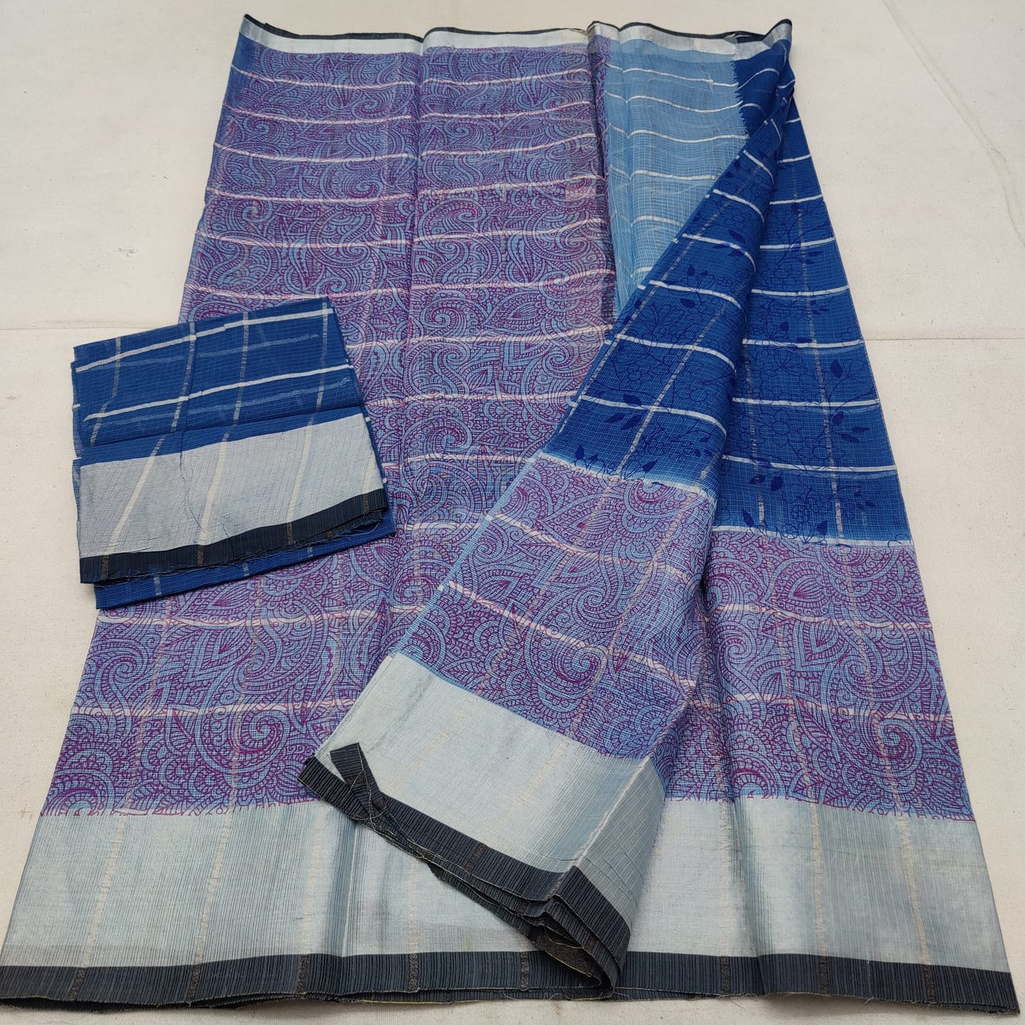 Pure cotton kota printed saree