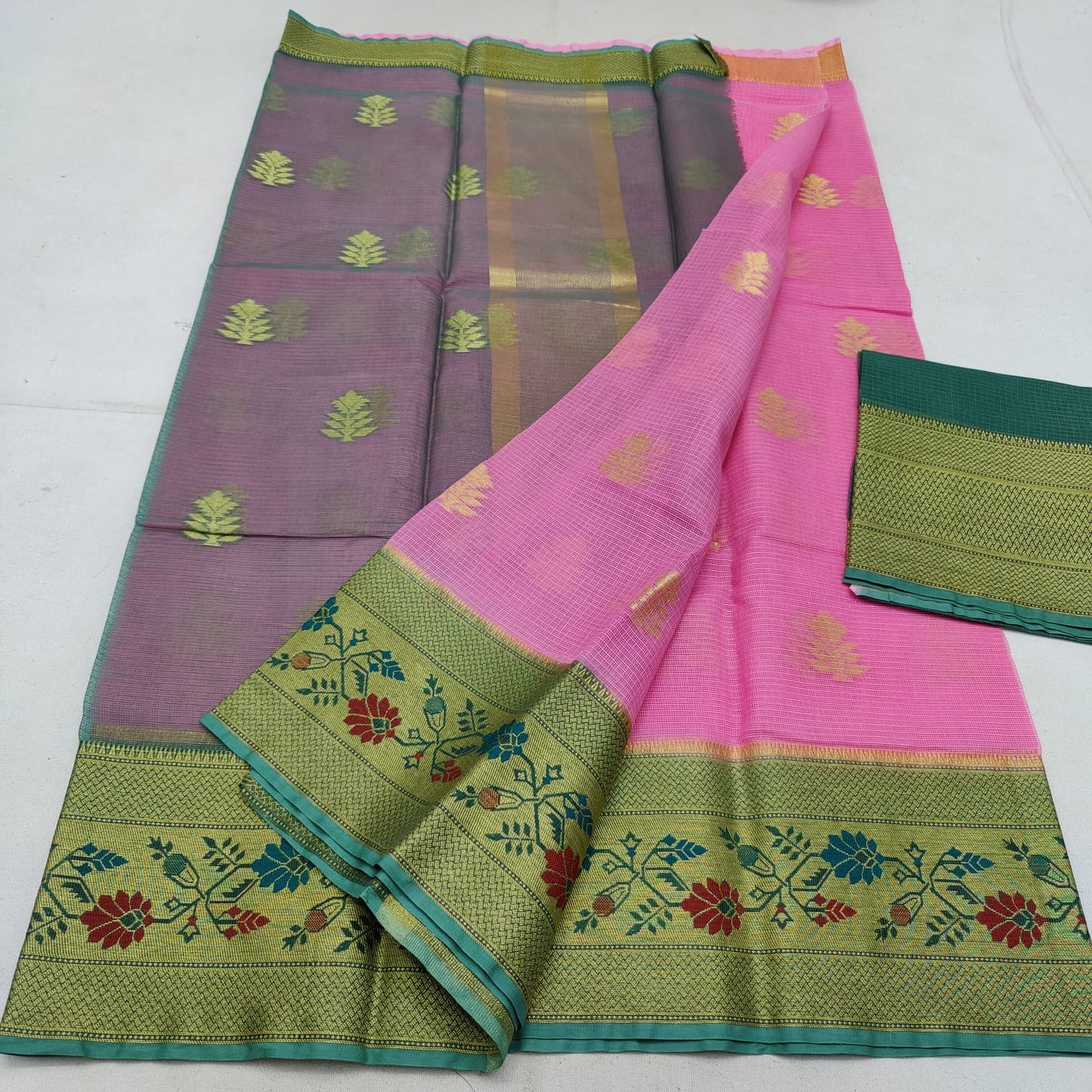 Pure cotton kota weaving saree