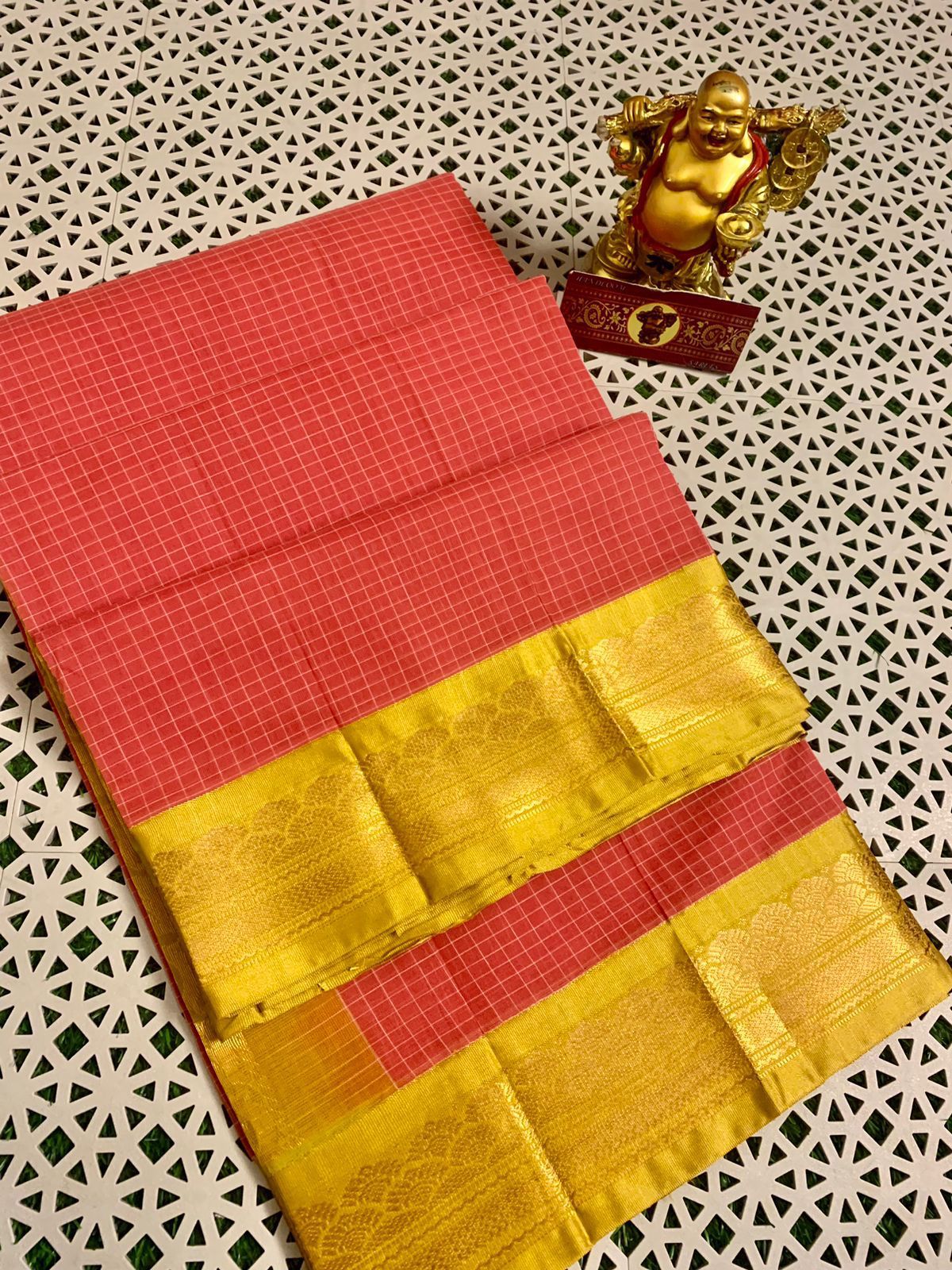 Pure Gadwal Cotton Saree