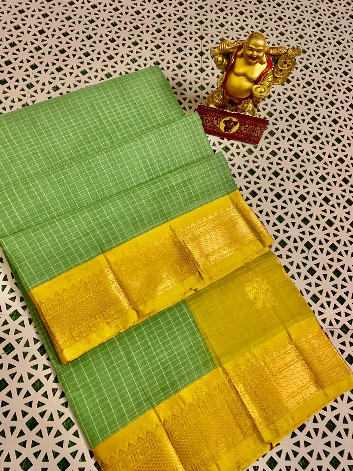 Pure Gadwal Cotton Saree