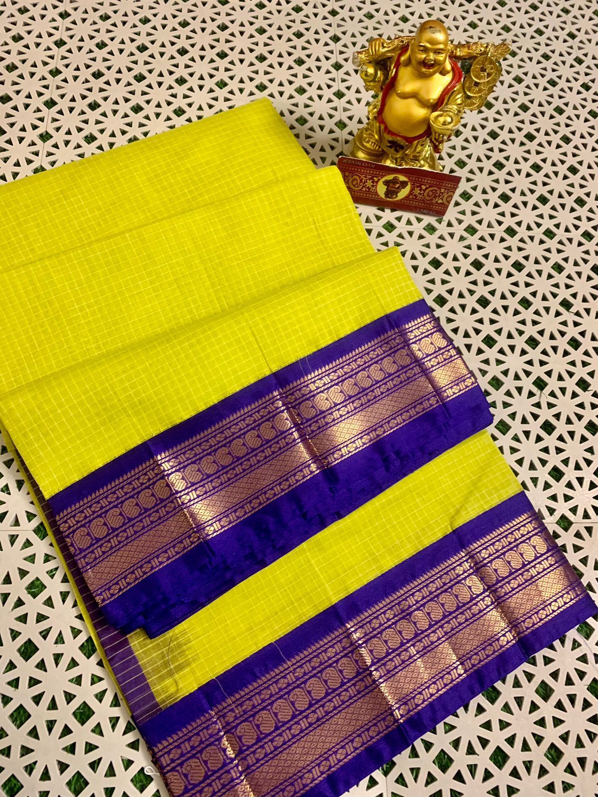 Pure Gadwal Cotton Saree