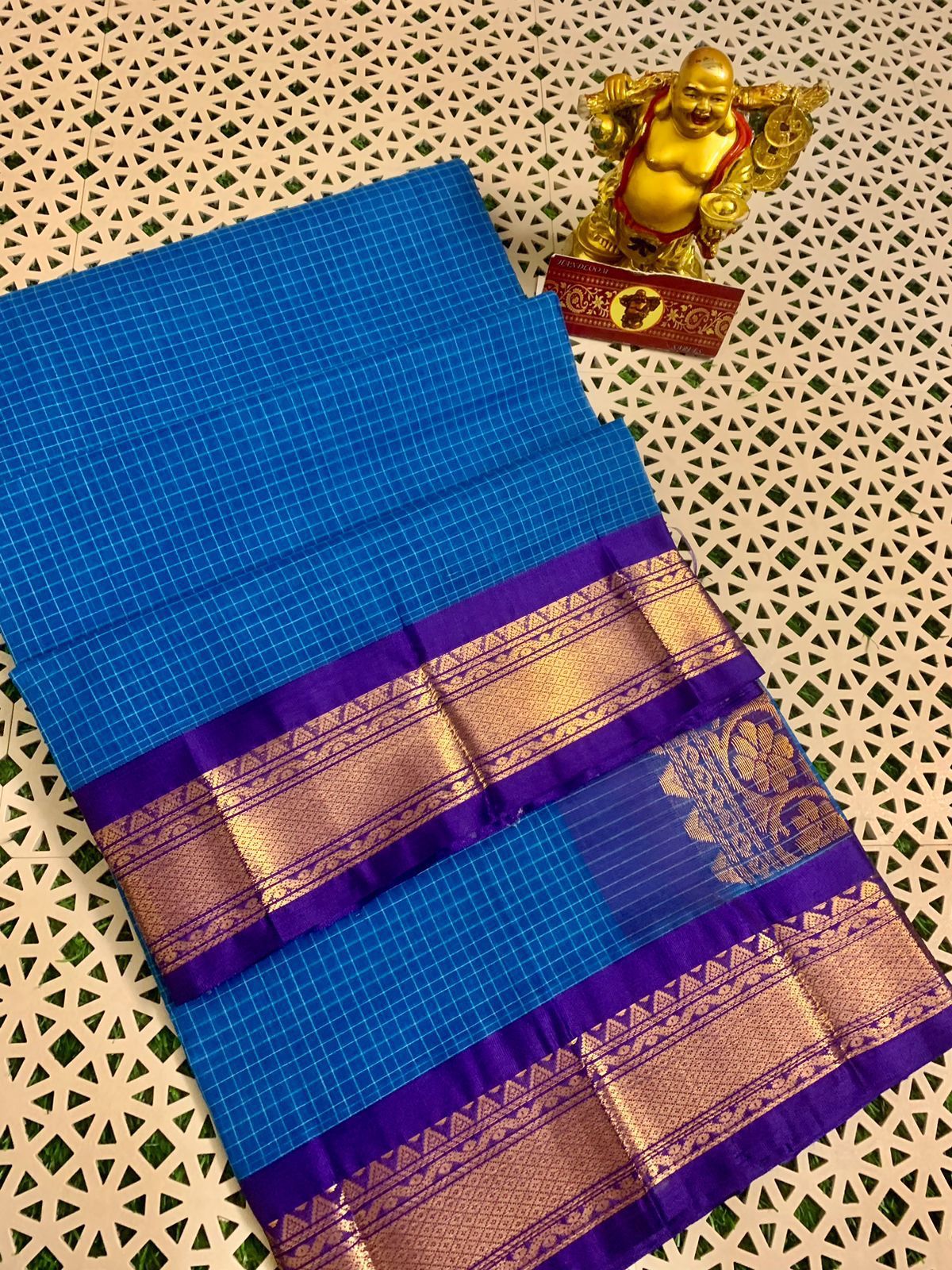 Pure Gadwal Cotton Saree