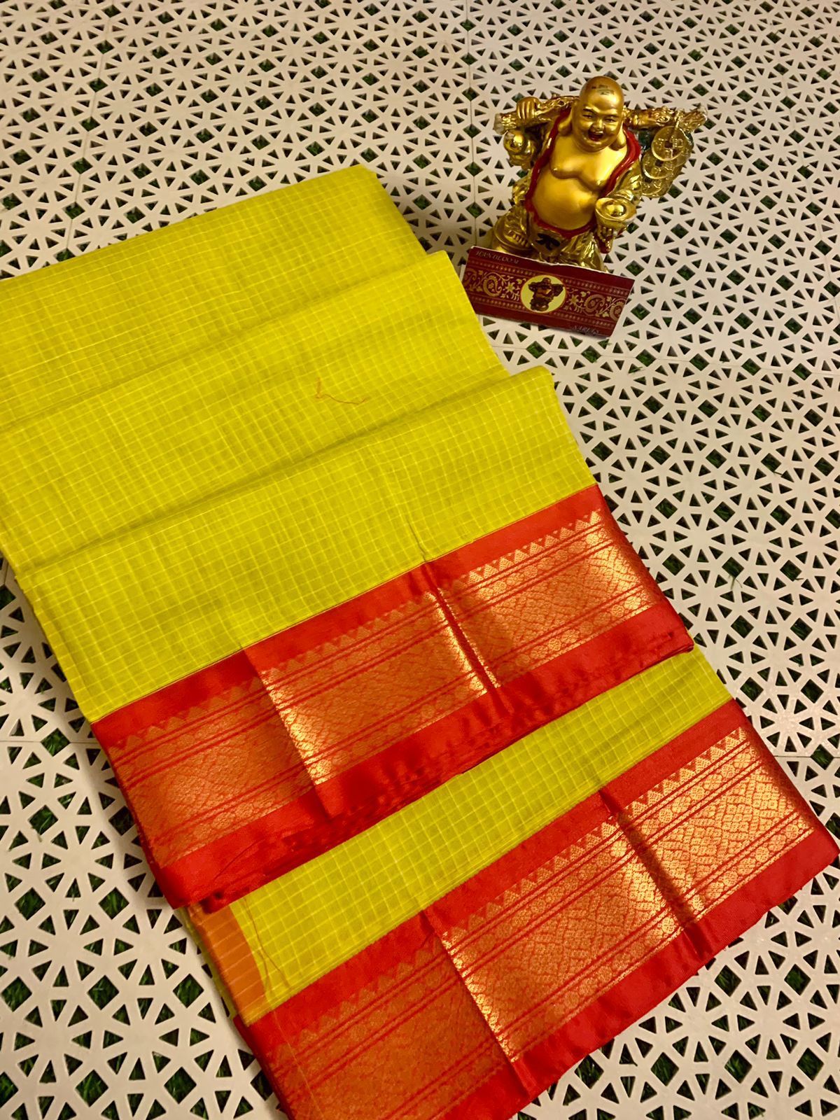 Pure Gadwal Cotton Saree