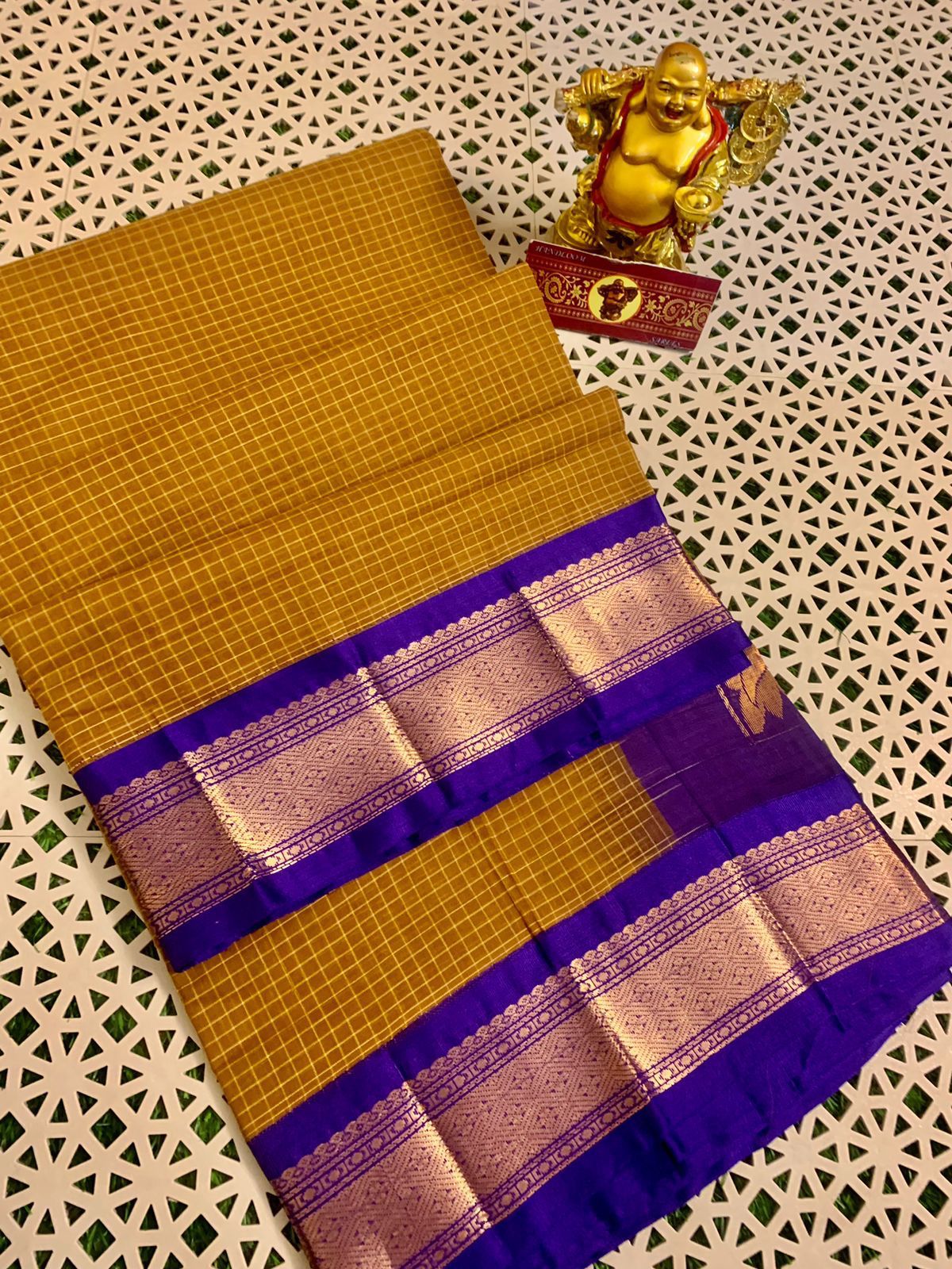 Pure Gadwal Cotton Saree