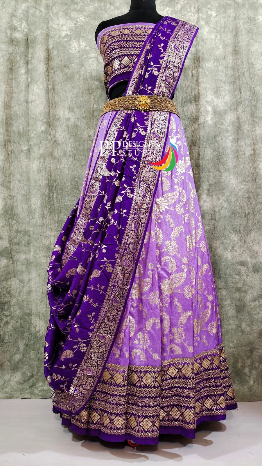 Pure Handloom Banarasi Silk Lehenga