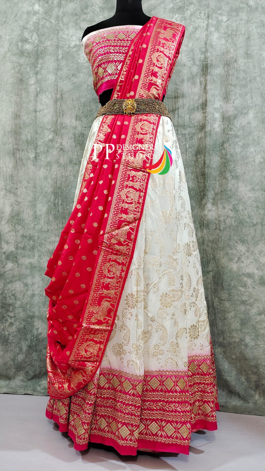 Pure Handloom Banarasi Silk Lehenga