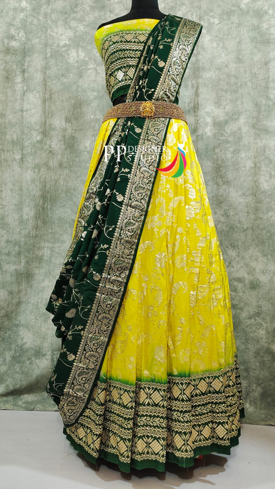 Pure Handloom Banarasi Silk Lehenga