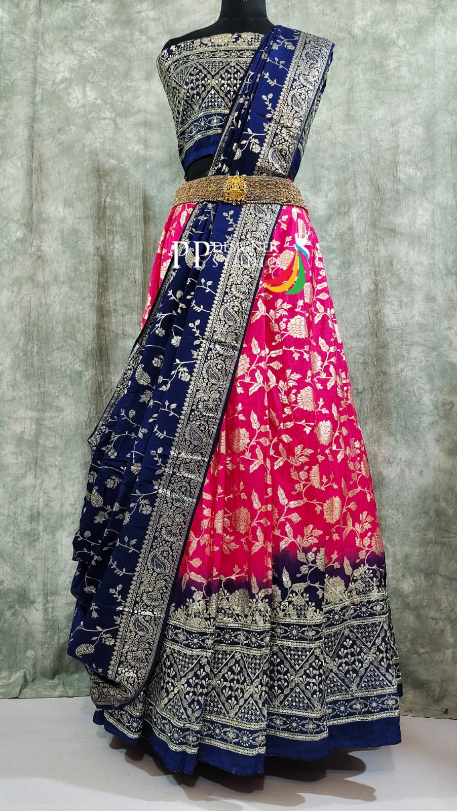 Pure Handloom Banarasi Silk Lehenga