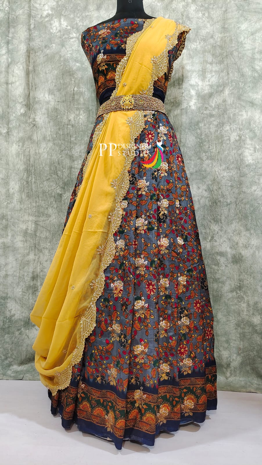 Pure Handloom Dola Silk Lehenga
