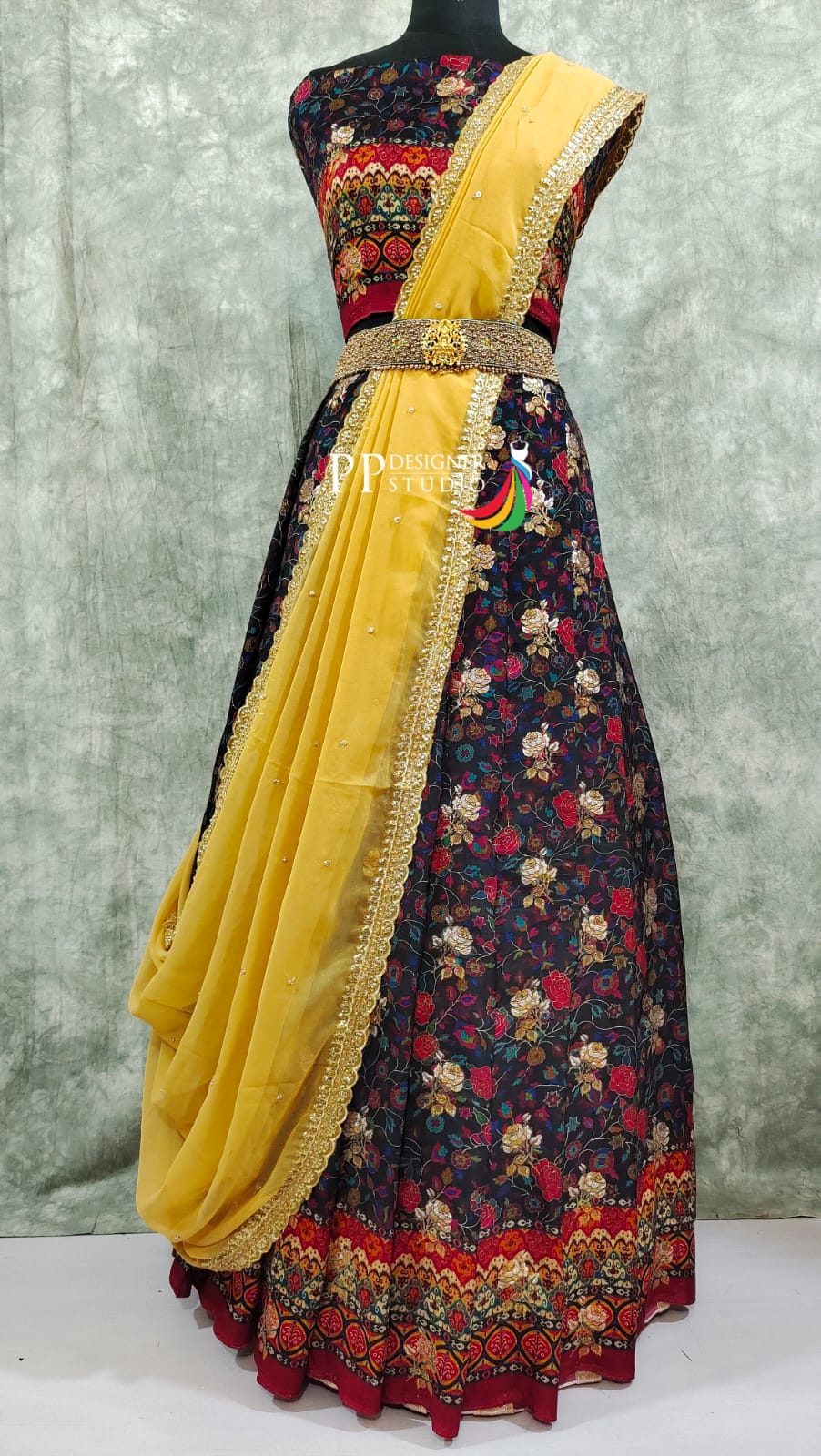 Pure Handloom Dola Silk Lehenga