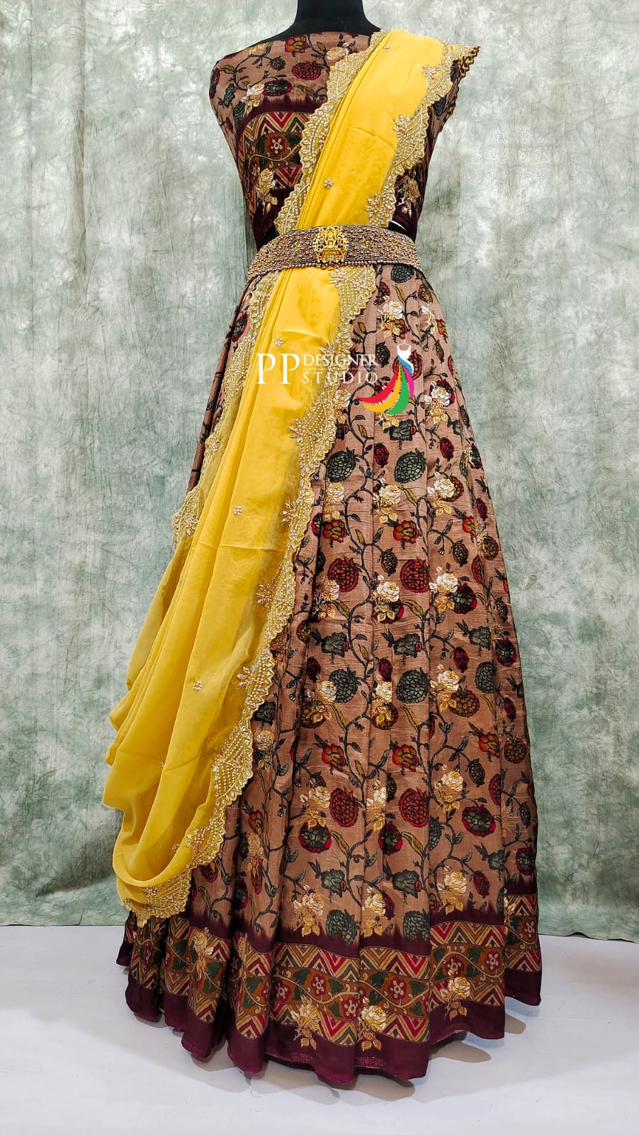 Pure Handloom Dola Silk Lehenga