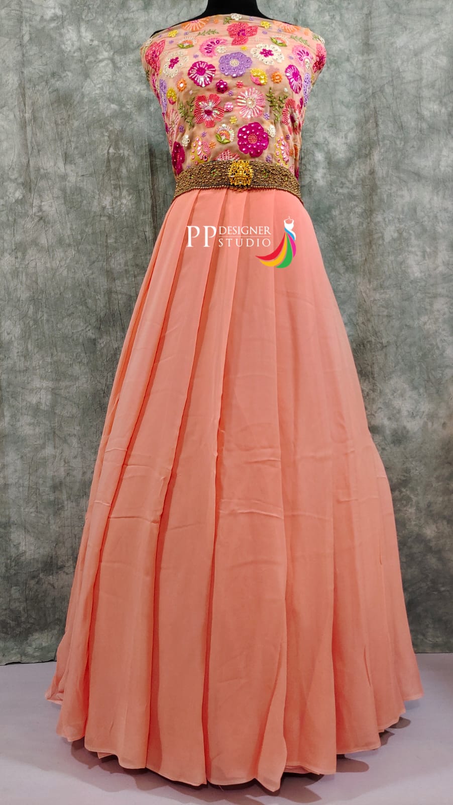 Handloom long frocks sale